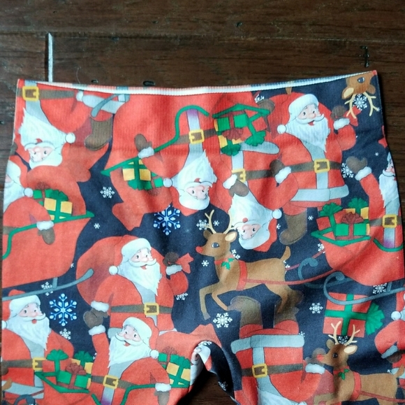 Santa Claus Christmas leggings - Picture 2 of 4